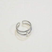 Load image into Gallery viewer, Gold-Plated &amp; Silver Open Ring Set - Double Layer Elegant Minimalist Rings for Women