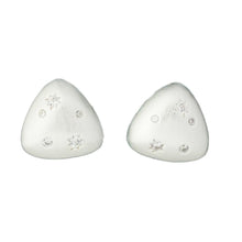 Load image into Gallery viewer, 【Clip-On Earrings】Matte Triangle Zircon Earrings Star &amp; Circle Design Jewelry for Elegant Women