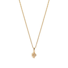 Load image into Gallery viewer, 【Pendant Necklace】2 in 1 Gold Silver-Tone Crystal Zirconia Sun Moon Double Chain Pendant Celestial Two-Layer Elegant Accessory for Women