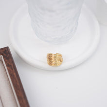 Load image into Gallery viewer, 【Open Ring】Gold/Silver Plated Copper Multi Layer Wrap Ring, Edgy Modern Style, Trendy Statement for Ladies