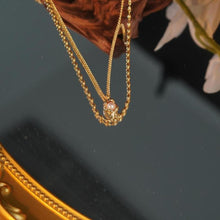 Load image into Gallery viewer, 【Pendant Necklace】 Minimalist Gold-Plated Chain with Freshwater Pearl Drop, Women Modern Layered Jewelry