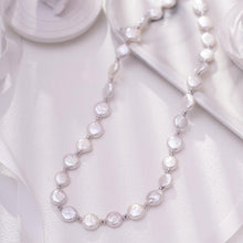 Load image into Gallery viewer, 【Pendant Necklace】Silver Freshwater Pearl Chain Necklace Minimalist Elegant Jewelry for Women