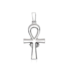 Carica l&#39;immagine nel visualizzatore di Gallery, YOSZO Hip Hop Iced Out Cross Pendant Necklace Horus Eye Ankh Cross Ankh Key Pendant for Men