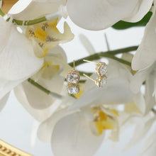 Load image into Gallery viewer, 【Stud Earrings】Square Zircon Halo Stud Earrings, Sleek &amp; Glamorous, Ideal for Women Loving Versatile Elegance