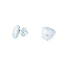 Load image into Gallery viewer, 【Clip-On Earrings】Matte Triangle Zircon Earrings Star &amp; Circle Design Jewelry for Elegant Women