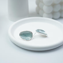 Load image into Gallery viewer, 【Stud Earrings】Light Green Shiny Irregular Earrings, Minimalist, Fresh &amp; Charming for Women