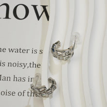 Load image into Gallery viewer, 【Hoop Earrings】Zircon - Inlaid Geometric Earrings, Stylish &amp; Exquisite, Perfect for Ladies Daily Look