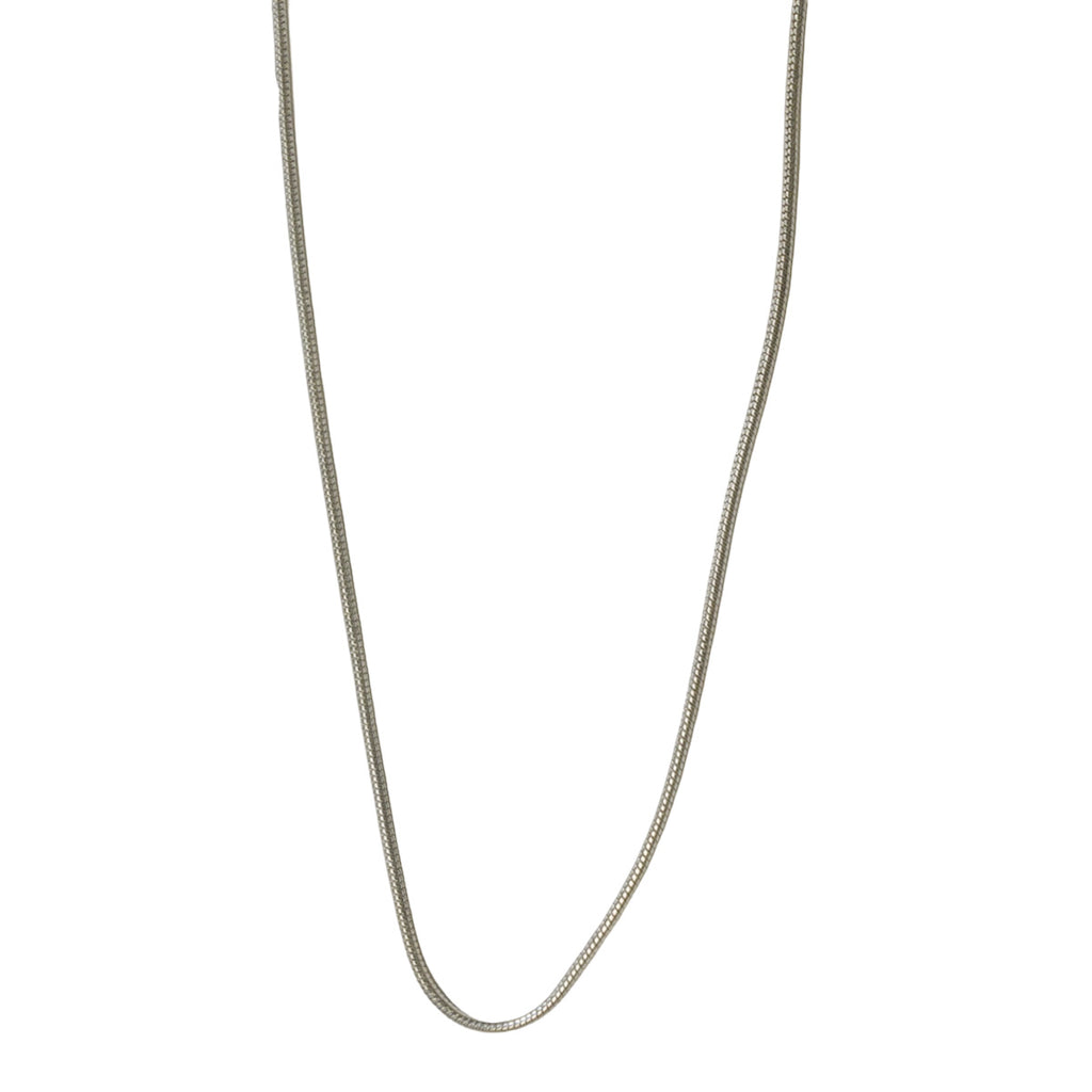 【Thin Snake Chain】Minimalist Versatile Silver - Plated Alloy Necklace, Perfect for Daily & Office Wear, Ideal for Fashion Ladies