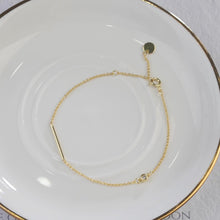 Load image into Gallery viewer, 【 Bracelet】Alloy Gold Plated Bracelet with Dainty Zircon, Delicate Daily Jewelry for Fashion Lovers