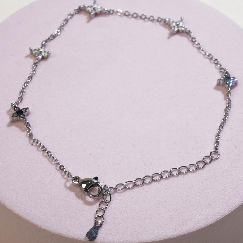 【Bracelet】Elegant Four Leaf Clover Zircon Bracelet, Delicate Daily & Party Accessory for Fashion Women