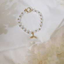 Load image into Gallery viewer, 【 Bracelet】Cat&#39;s Eye Stone Bracelet with Zircon Mermaid Tail, Elegant &amp; Romantic for Daily Wear &amp; Gifting