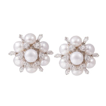 Load image into Gallery viewer, 【Stud Earring】New Fashion Natural Pearl Earring with Silver Post, Classic Earring for Women,Shining Accessory for Daily Wear
