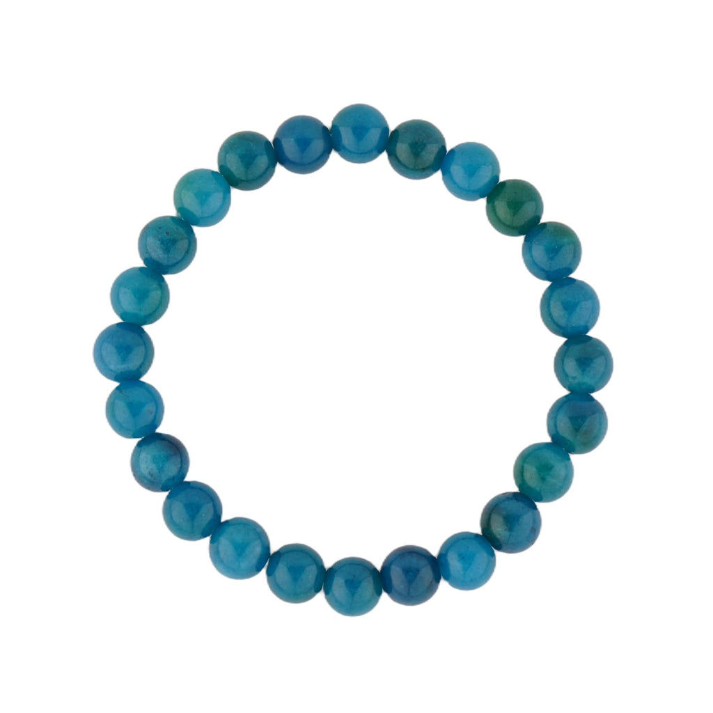 Natural Stone Healing Bracelet Set for Women & Men, Chakra Anxiety Relief Beaded Bracelets, Turquoise Gemstone Elastic Stretch Bracelet for Yoga Meditation, Unisex Spiritual Jewelry Gift