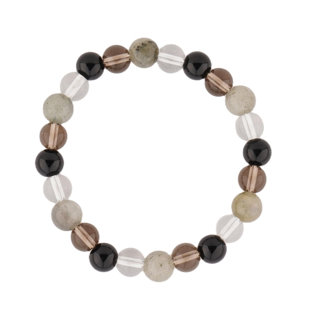 Natural Stone Healing Bracelet Set for Women & Men, Chakra Anxiety Relief Beaded Bracelets, Turquoise Gemstone Elastic Stretch Bracelet for Yoga Meditation, Unisex Spiritual Jewelry Gift