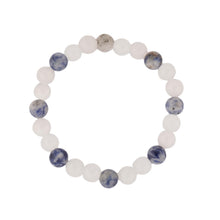 Load image into Gallery viewer, Natural Stone Healing Bracelet Set for Women &amp; Men, Chakra Anxiety Relief Beaded Bracelets, Turquoise Gemstone Elastic Stretch Bracelet for Yoga Meditation, Unisex Spiritual Jewelry Gift