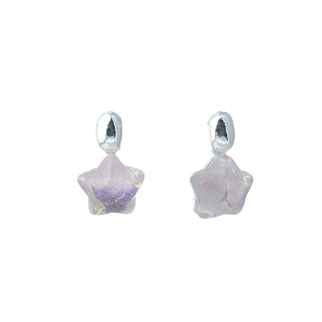 【Drop Earrings】Iridescent Resin Star Earrings, Sweet & Dreamy, Perfect for Girls Seeking Cute Styles