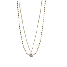Load image into Gallery viewer, 【Pendant Necklace】 Minimalist Gold-Plated Chain with Freshwater Pearl Drop, Women Modern Layered Jewelry