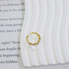 Charger l&#39;image dans la galerie, Cincin Anggur Rama-rama, Halus, Barang Kemas Aloi Emas Zirkon, Gaya Romantik dan Manis, Sesuai untuk Pakaian Harian dan Pesta stainless  steel  ring