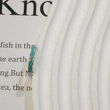 Charger l&#39;image dans la galerie, Cincin Enamel, Reka Bentuk Niche, Tekstur Tidak Teratur, Aloi Berwarna Perak, Gaya Retro Artistik, Sesuai untuk Bergaya, Mengejar Gadis Muda stainless  steel  ring