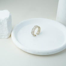 Load image into Gallery viewer, 【Open Ring】Glam Zircon Encrusted Adjustable Ring with Luxe &amp; Stylish Design for Fashion Ladies