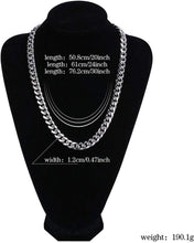 Load image into Gallery viewer, YOSZO Jin&#39;ao 12mm 18k Gold Plated Gangster Cuban Chain Necklace With 1ct Lab Diamond Clasp