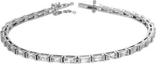 Charger l&#39;image dans la galerie, YOSZO Gold Tennis Bracelet Men Silver Bracelet for Women 1Row 3/4/5/6mm Iced out Cubic Zirconia 14K Gold Plated Gold Jewelry Minimalistic Accessory