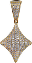 Laden Sie das Bild in den Galerie-Viewer, YOSZO Iced Out Club Diamond Heart Spade Playing Cards Simulated Lab diamonds Pendant Necklace