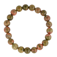 Load image into Gallery viewer, Natural Stone Healing Bracelet Set for Women &amp; Men, Chakra Anxiety Relief Beaded Bracelets, Turquoise Gemstone Elastic Stretch Bracelet for Yoga Meditation, Unisex Spiritual Jewelry Gift