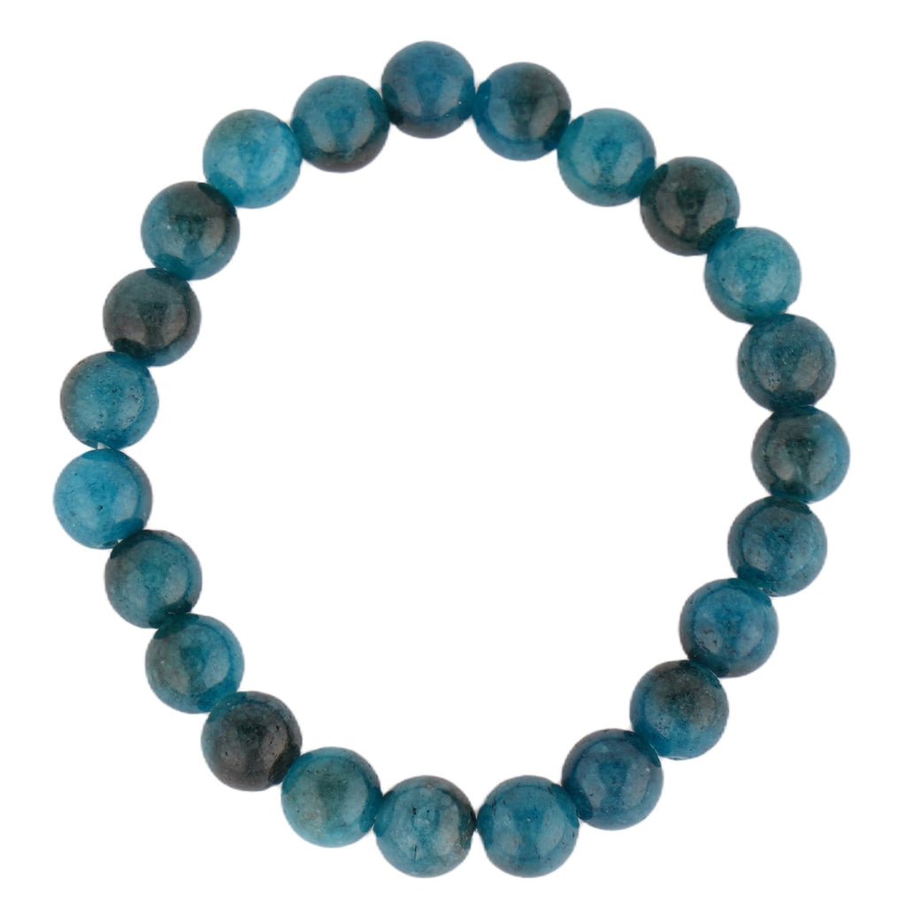 Natural Stone Healing Bracelet Set for Women & Men, Chakra Anxiety Relief Beaded Bracelets, Turquoise Gemstone Elastic Stretch Bracelet for Yoga Meditation, Unisex Spiritual Jewelry Gift