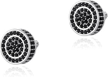 Laden Sie das Bild in den Galerie-Viewer, YOSZO Screw Back Earrings 14K Gold Plated 5A+ Cubic Zirconia Cluster Round Diamond Screw On Stud Earrings For Men Women Aretes De Hombre