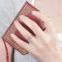 Load image into Gallery viewer, Gold-Plated &amp; Silver Open Ring Set - Double Layer Elegant Minimalist Rings for Women