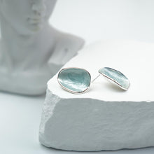 Load image into Gallery viewer, 【Stud Earrings】Light Green Shiny Irregular Earrings, Minimalist, Fresh &amp; Charming for Women
