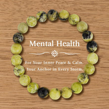 Load image into Gallery viewer, Natural Stone Healing Bracelet Set for Women &amp; Men, Chakra Anxiety Relief Beaded Bracelets, Turquoise Gemstone Elastic Stretch Bracelet for Yoga Meditation, Unisex Spiritual Jewelry Gift