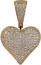 Laden Sie das Bild in den Galerie-Viewer, YOSZO Iced Out Club Diamond Heart Spade Playing Cards Simulated Lab diamonds Pendant Necklace