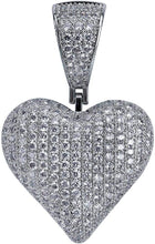 Laden Sie das Bild in den Galerie-Viewer, YOSZO Iced Out Club Diamond Heart Spade Playing Cards Simulated Lab diamonds Pendant Necklace