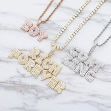 Carica l&#39;immagine nel visualizzatore di Gallery, YOSZO Personalized Name Chain Necklace for Women Men Custom Nameplate Pendant Necklace Gift for Girls