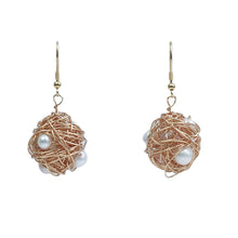 Load image into Gallery viewer, 【Earrings】Natural Inspired Bird&#39;s Nest Pearl Earrings, Delicate &amp; Luxury Style for Fashion Women