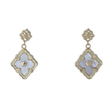 Load image into Gallery viewer, 【Drop Earrings】Copper Gold-Plated Rhombus Earrings Elegant Lover Gift, Timeless &amp; Charming for Fashion Ladies