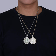 Laden Sie das Bild in den Galerie-Viewer, YOSZO Micropave CZ Iced Out Spinner Tree of Life XO Pendant Necklace Hip Hop Jewelry for Men
