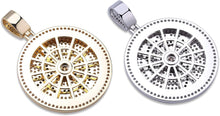 Laden Sie das Bild in den Galerie-Viewer, YOSZO Micropave CZ Iced Out Spinner Tree of Life XO Pendant Necklace Hip Hop Jewelry for Men