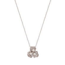 Load image into Gallery viewer, 【Jewelry Set】Silver-Made Floral with Natural Freshwater Pearl Jewelry Set, Necklace, Earrings, Ring, Delicate Elegant Jewelry Set for Women