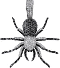 Load image into Gallery viewer, YOSZO  Hip Hop Iced Out Spider Design Pendant Necklace with Micropave Simulated Diamond