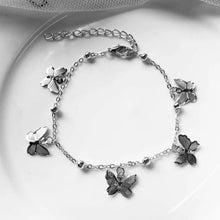 Load image into Gallery viewer, Bohemian Gold Silver Color Butterfly Fashion Anklets for Women Summer Beach Ankle Bracelet Foot Chain Jewelry