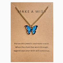 Laden Sie das Bild in den Galerie-Viewer, Cute Butterfly Pendant Necklace For Women Simple Ins Clavicle Chain Item Jewelry Korean Fashion Necklace Jewelry Gifts
