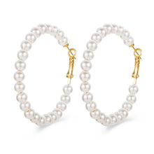 Charger l&#39;image dans la galerie, Creative retro simple earring of artificial pearl earrings