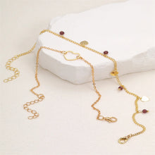 Load image into Gallery viewer, Gold Color Heart Anklet Multilayers Adjustable Anklet For Women New Fashion Summer Bracelet On Foot Beach Party Leg Chains