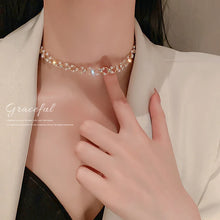 Load image into Gallery viewer, New Beads Women&#39;s Neck Chain Kpop Pearl Choker Necklace Gold Color Goth Chocker Jewelry On The Neck Pendant