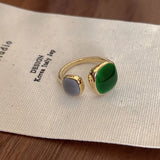 Pearl Ring Female Minority Design Advanced Sense Fashion Personality Adjustable Beimu Vintage Index Finger Ring Jewelry Gift