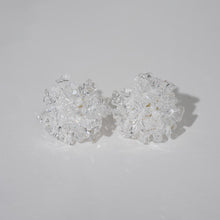 Load image into Gallery viewer, 【Beaded Flower Stud Earrings】Handmade 3D Cluster Earrings (Pink/Blue/Yellow/White),Casual Style