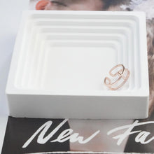 Load image into Gallery viewer, Gold-Plated &amp; Silver Open Ring Set - Double Layer Elegant Minimalist Rings for Women